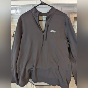 Stio Men's Fremont Stretch Fleece Half Zip Large